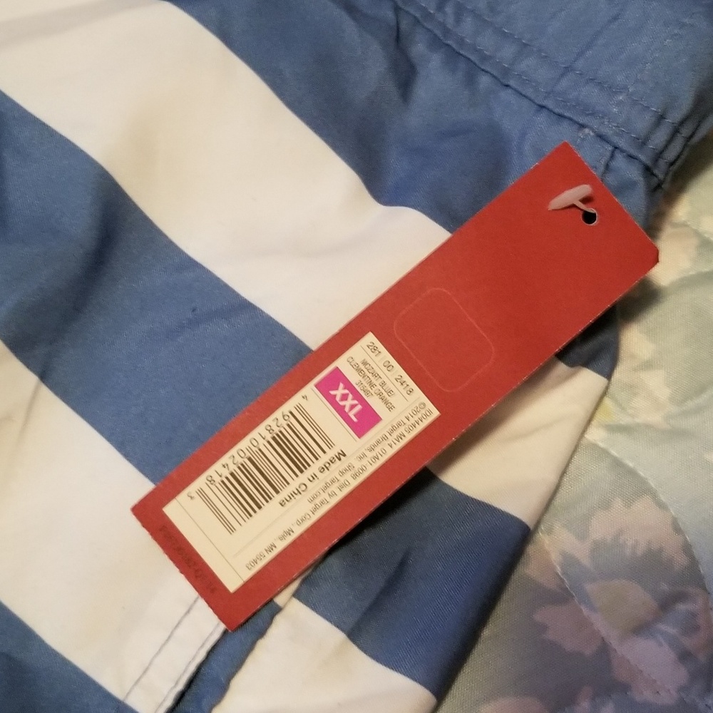 Men's Merona Swim Trunks NWT